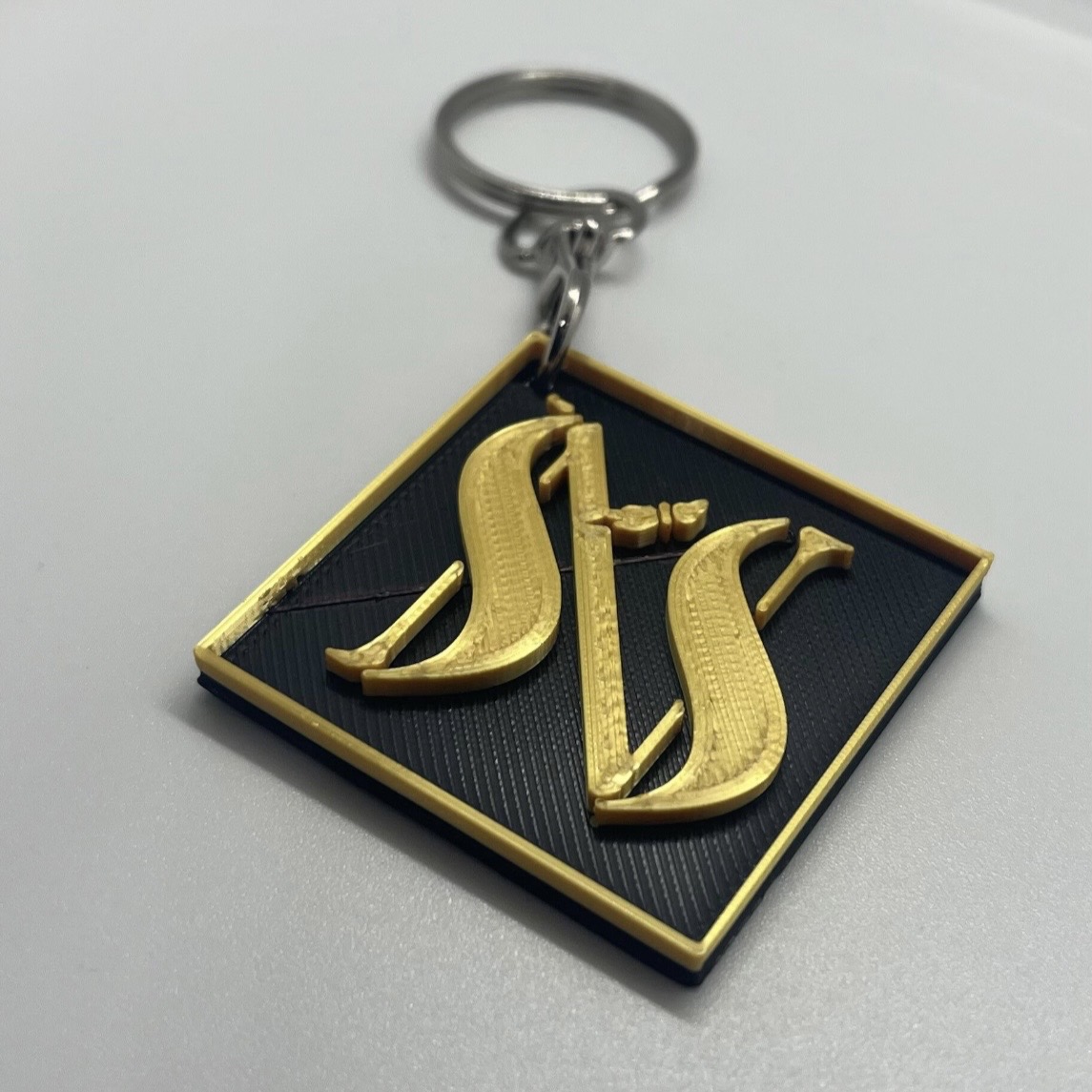 Branded Logo Keyring