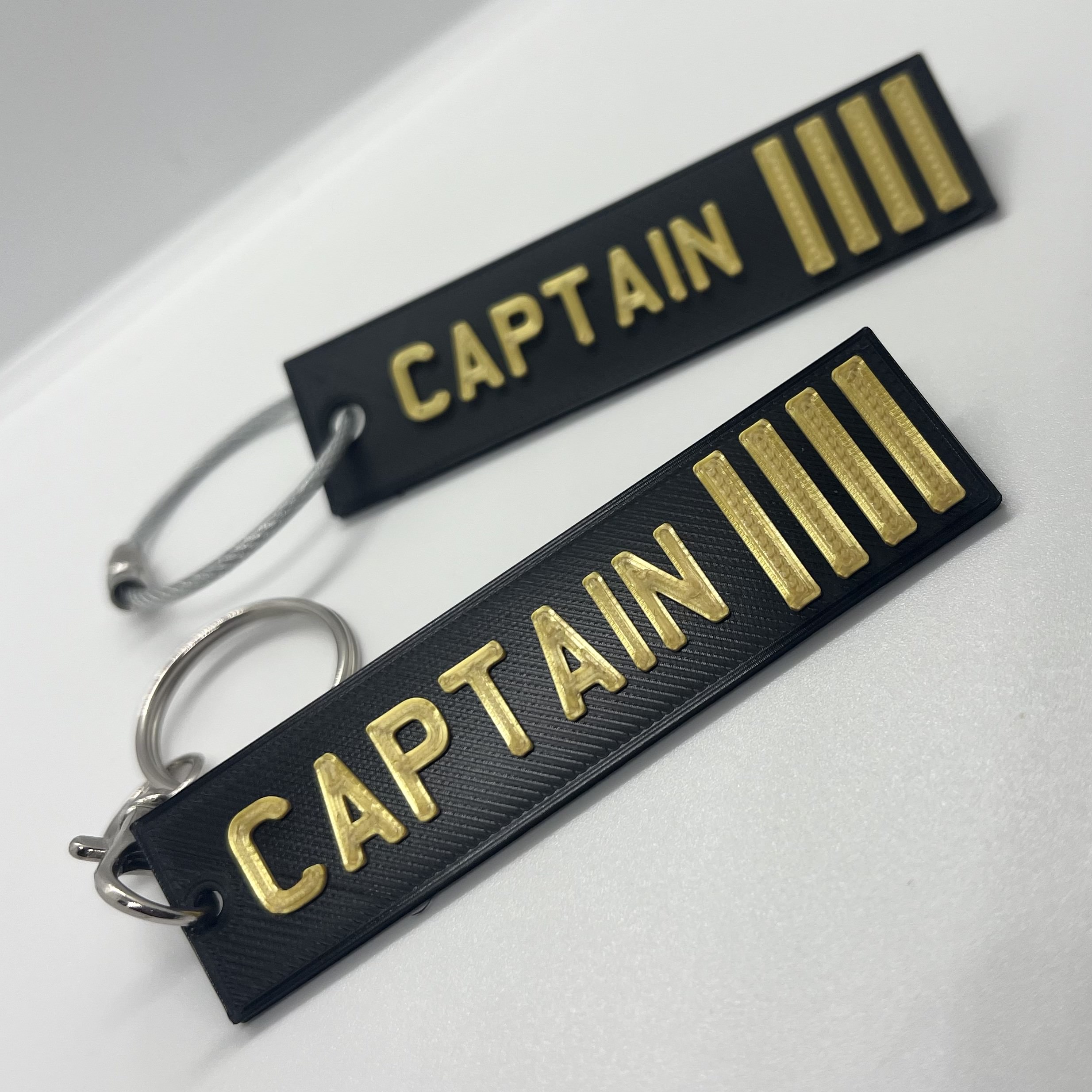 Captain Keyring & Travel Tag