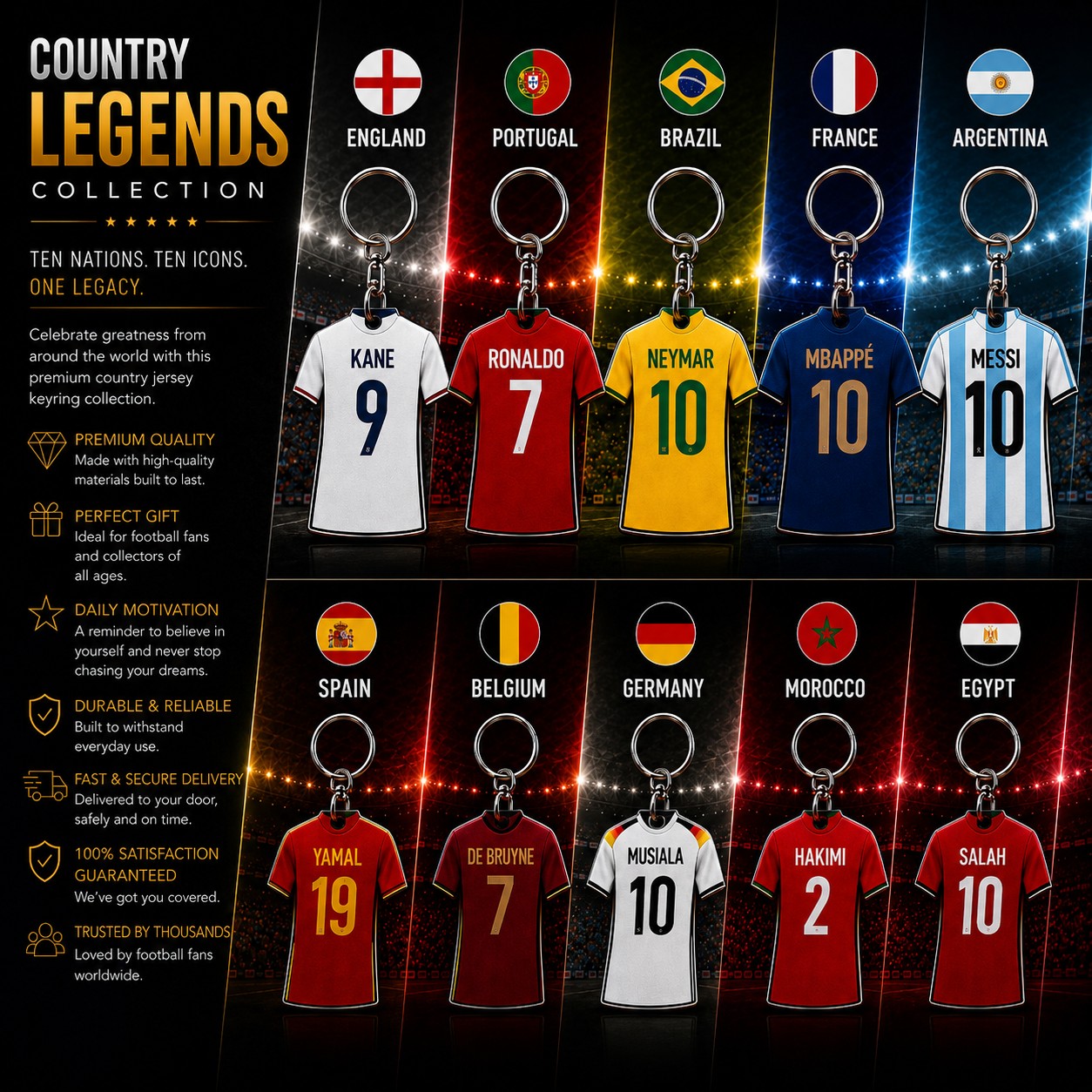 Football Shirt Keyring image 9