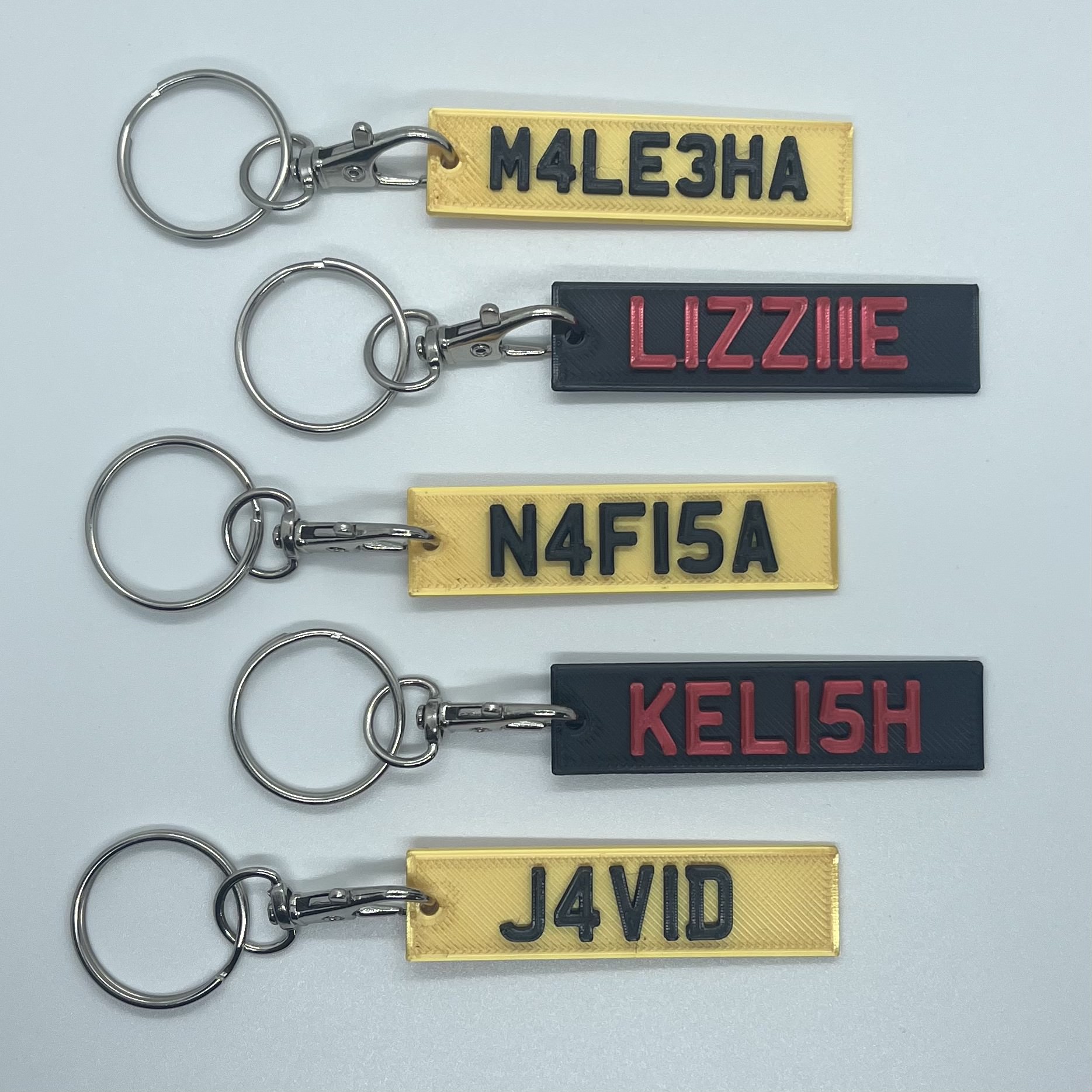 Number Plate Keyring image 10