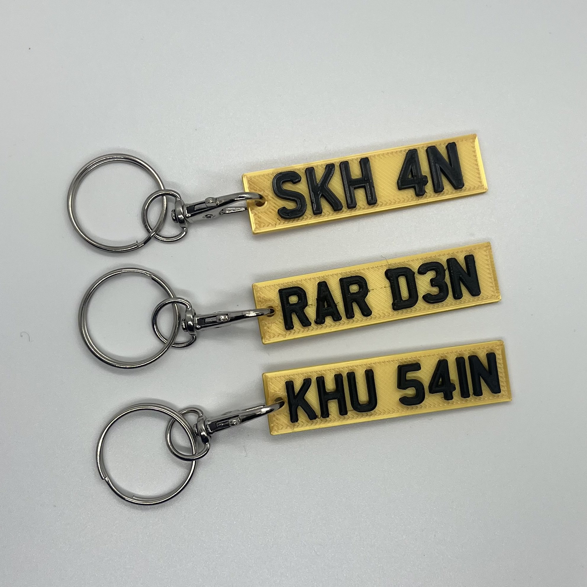 Number Plate Keyring image 5