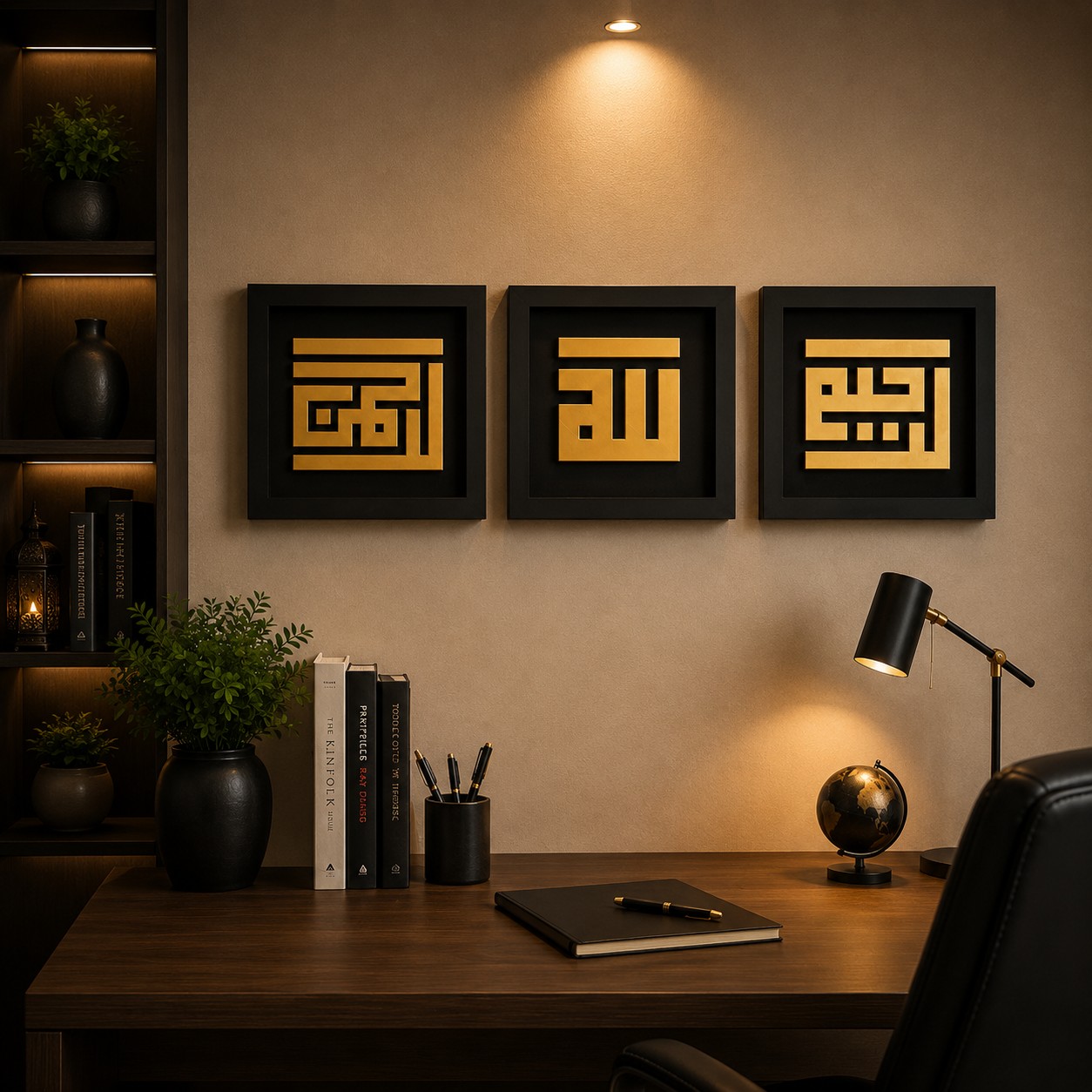 Allah & Kufic Frame