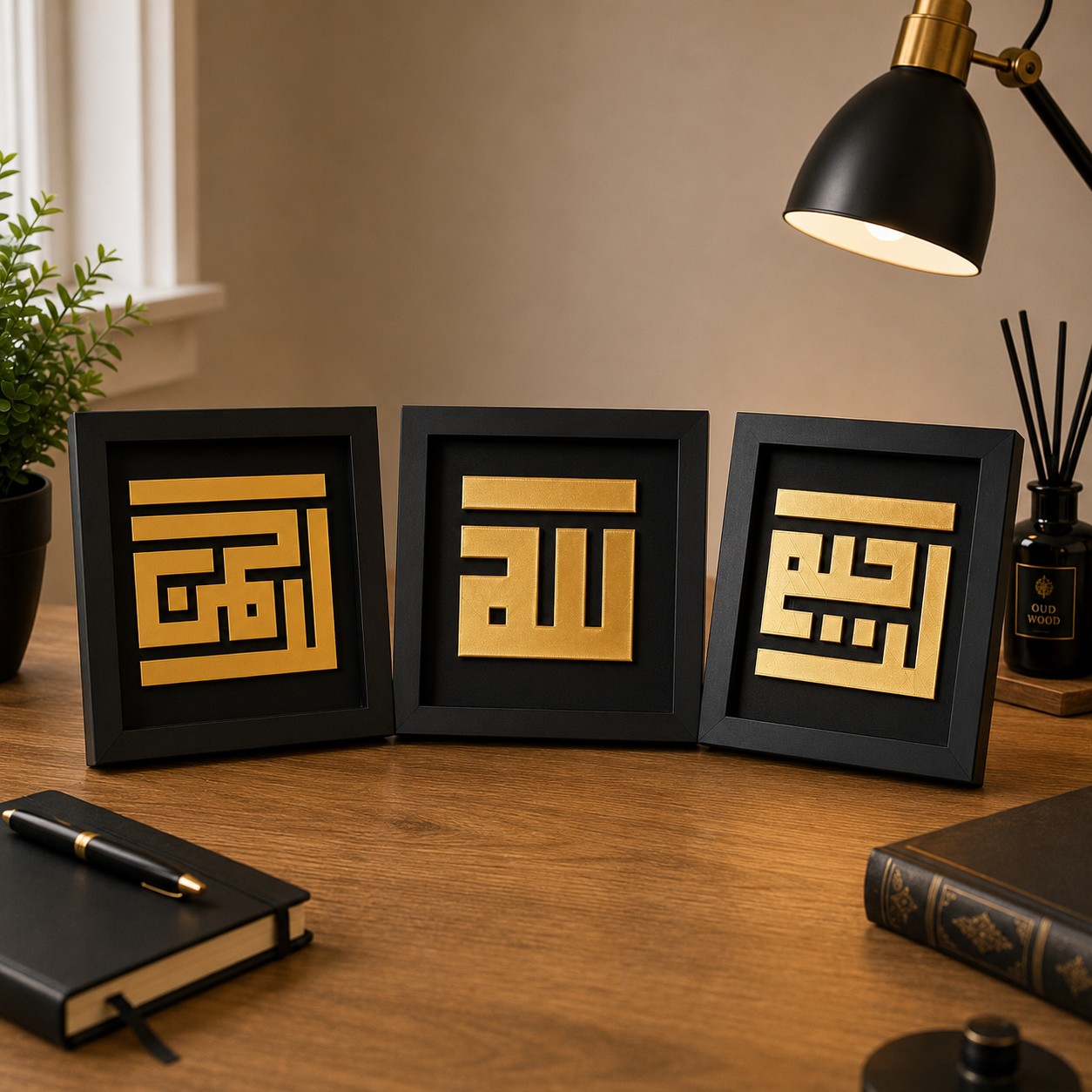 Allah & Kufic Frame image 2