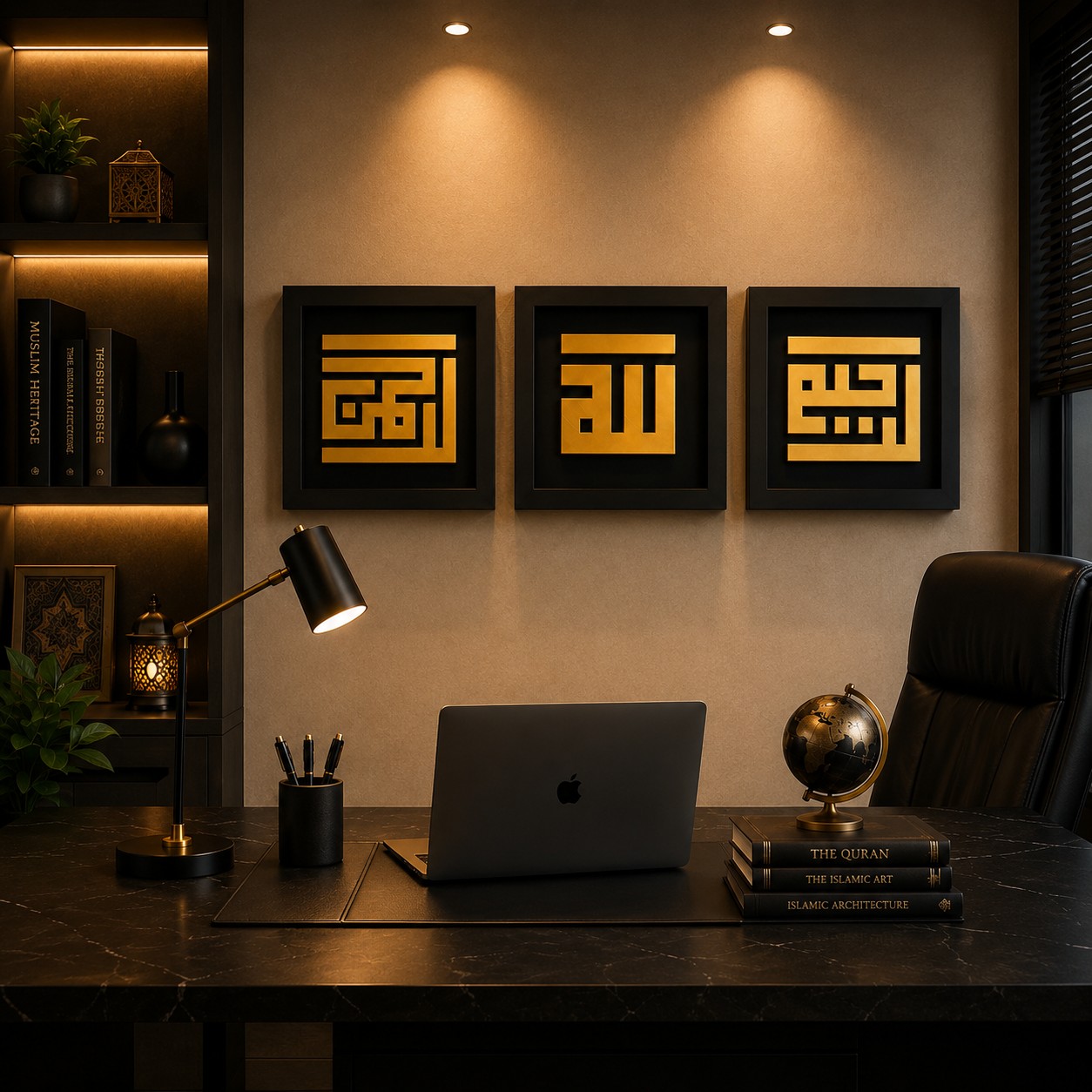 Allah & Kufic Frame image 3