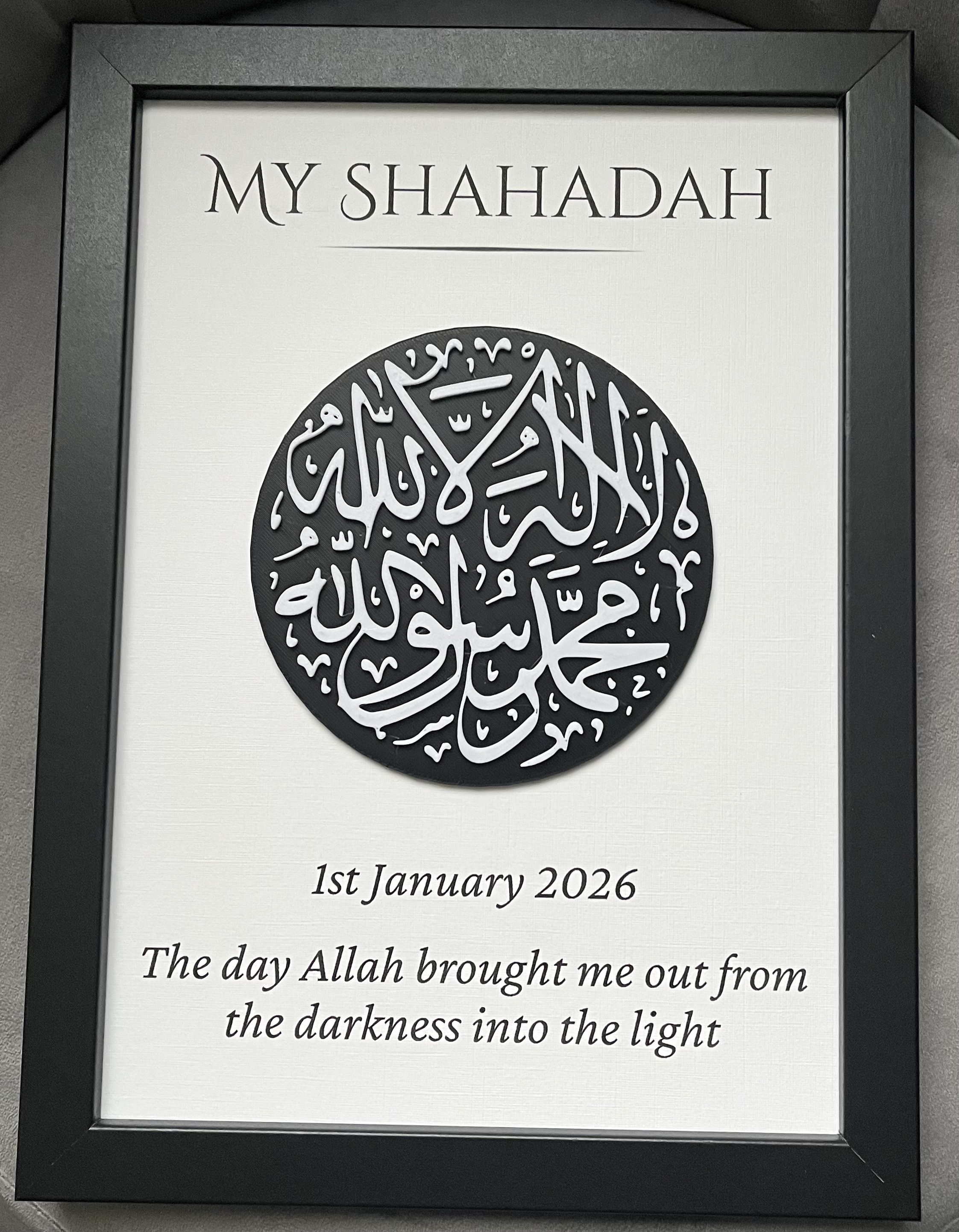 My Shahadah image 3