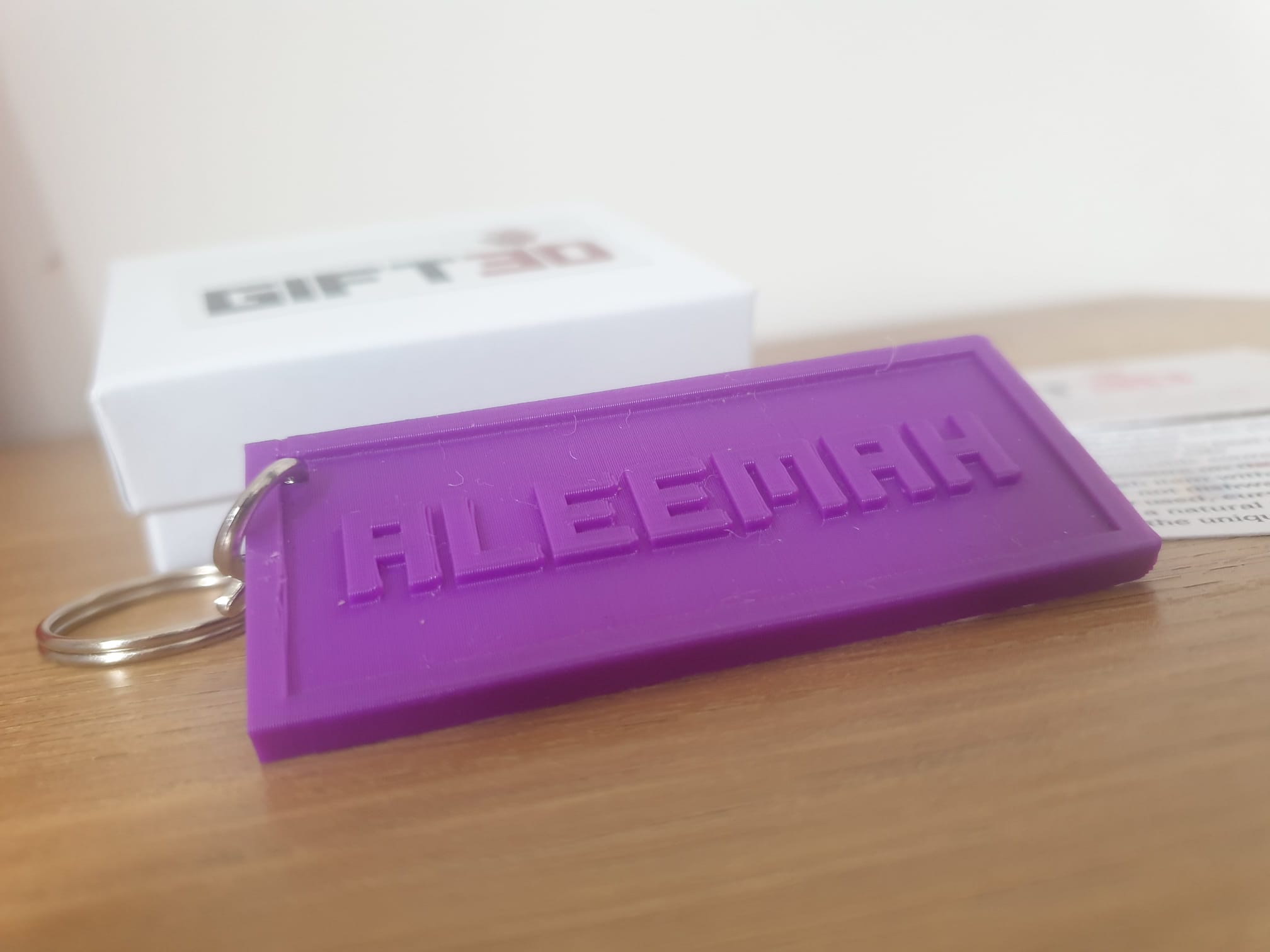 Arabic & English Keyring image 6